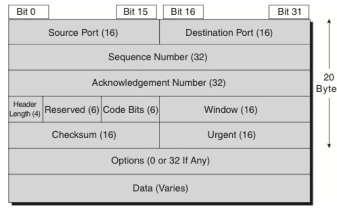 tcp header